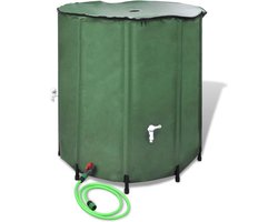 vidaXL - Inklapbare - Watertank - 500L - (Groen)