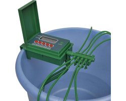 vidaXL Irrigatiesysteem automatisch met timer voor watersproeier
