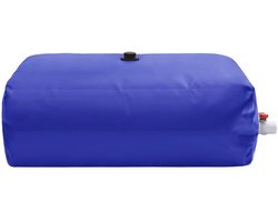 vidaXL Waterreservoir - Waterreservoirs - Jerrycan Met Kraan - Jerrycan Met Kraantje - Watertank met kraan opvouwbaar 1500 l PVC