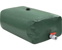 vidaXL - Watertank - met - kraan - opvouwbaar - 1000 - L - PVC