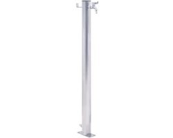 vidaXL - Waterzuil - rond - 40 - cm - roestvrij - staal