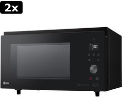 2x LG MJ3965BIB NeoChef Magnetron 39L Zwart