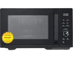 5-in-1 Airfry-magnetron met grill en hete luchtfunctie - 900 W, 27 L, 28 automatische programma's