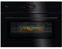 AEG NKK8N601B - Serie 8000 - inbouw combi oven (45 cm)