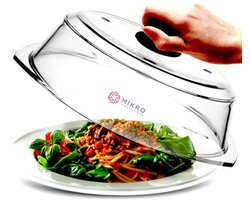 Hoge glazen magnetronspatdeksel met siliconen handvat | Vaatwasmachinebestendig en duurzaam