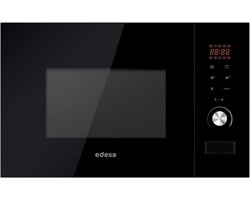 Inbouw Magnetron - Keuken Apparaat - Snel Opwarmen - Met Grillfunctie - 59.5 cm Breed - Zwart