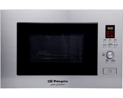 Inbouw Magnetron met Grillfunctie 23 Liter RVS