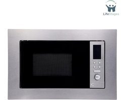 LifeStages - Combi Magnetron Inbouw - Magnetron met Grill - 5 Vermogensstanden - Digitale Timer - 800 W - 38 x 56 x 50 cm Inbouwmaten