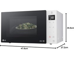 Magnetron 1000 W wit - Electronics MS 23 Necbw met Timer