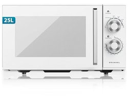 Magnetron 25 liter met grill en timer – 900W en 1000W met 3 combinatiemodi