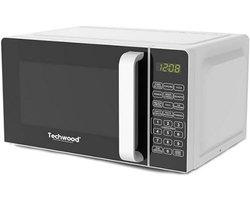 Magnetron met Grill - Compacte Oven - Snel Maaltijden Bereiden - Digitale Bediening - 20 Liter Inhoud - Wit