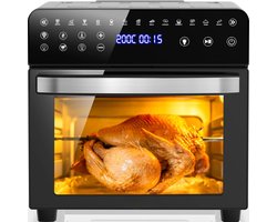 MMP®Heteluchtoven - Oven - Airfryer Oven - Zwart - 20cm x 25cm x 20cm