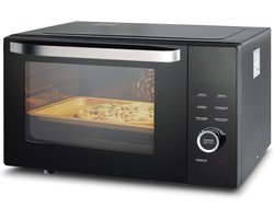 Multifunctionele Magnetron 34L 1000W - 4-in-1 met Grill, Convectie en Hete Lucht, 10 Automatische Programma's, Eco-modus