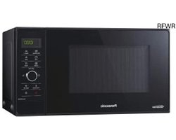 RFWR® Combi-magnetron met grill en stoomfunctie - 1000 W - 23 L - Zwart