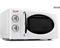 RFWR® Vintage Magnetronoven 20 Liter - 700W en 800W Grill