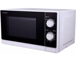 Sharp Home Appliances R-600WW magnetron Zwart, Wit Combinatiemagnetron Aanrecht 20 l 800 W