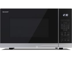 Sharp YC-PC322AE-S - Combimagnetron met grill en heteluchtoven - 1000W - 32 liter - Zilver