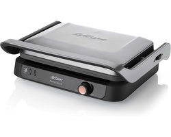 Contactgrill en Sandwichmaker met Omkeerbare Gietijzeren Platen
