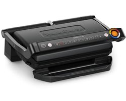 Elektrische Grill voor Binnen met 9 Kookprogramma's en Anti-aanbakplaten