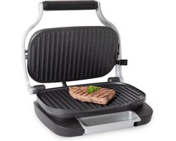 FRITEL A203 - Contactgrill / Tafelgrill - Compact - Vaste platen - 1 à 2 personen - BPA free - Antraciet