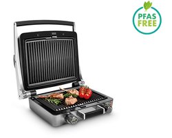 FRITEL WaffleTastic® CW 3628 Combi Grill - Grilltoestel / Paninimaker - 20x26 cm - 1600W - Uitneembare platen - PFAS vrij + 60' Timer