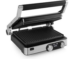 Grill Apparaat - Tafel Grill - Tosti Apparaat - Verticaal Opbergbaar - Panini Grill - Hoge Kwaliteit
