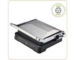 Little Balance 8734 - Elektronische grill - PFAS vrij - 2000 Watt - 5 programma's - groot grill oppervlak