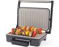 Nexvo® Contactgrill Met Uitneembare Platen - Contactgrill - Multi Grill - Zwart - 27cm x 9cm x 23cm