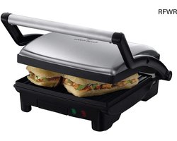 RFWR® 3-in-1 Paninigrill en Tafelgrill met Verstelbaar Scharnier - 1800 Watt