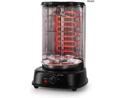 RFWR® Elektrische Verticale Grill 1800W voor Kebab, Gyros en Kip - Vetarm Braden