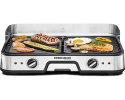 Rommelsbacher BBQ 2025 Tafelgrill - 2000W - Anti-aanbak & Vaatwasbestendig - Voor Binnen & Buiten