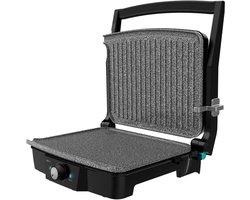 SCH® Contactgrill met uitneembare platen - Contactgrill - Multi grill - Zwart - ‎36cm x 16cm x 36cm