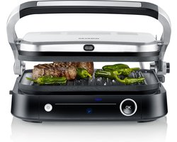 Severin KG2395 Contactgrill SEVINI Pro - 7 Automatische programma's - Antiaanbaklaag - tot 230 °C