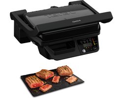Tefal OptiGrill GC7P08 GC7P08 intelligente grill zwart