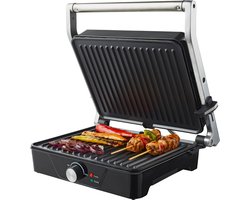 Tomado TGC4001S - XXL contactgrill - 30 x 24 cm - Instelbare temperatuur - Grill apparaat - Tosti apparaat - PFAS vrij - 2000 watt