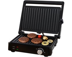 Tomado TGC4002B - XXL contactgrill - 28 x 23 cm - Instelbare temperatuur - Grill apparaat - Tosti apparaat - PFAS vrij - 2000 watt