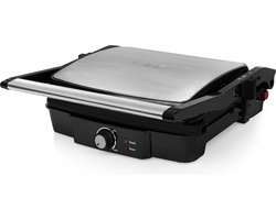 Tristar Contactgrill - GR-2853 - 2000W - Tosti apparaat - 29,7x23,5cm bakoppervlak - Aluminium