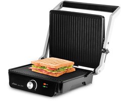 UFESA Jaya 2000 – Contactgrill / Press Grill – 2000 W – Anti-aanbakplaten – 180º Openend