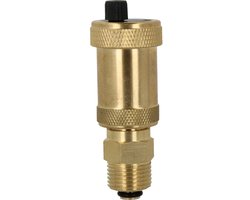 Automatische snelontluchter 1/2" - afsluiter - Eenvoudige installatie