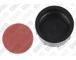AWB Meetpuntdop 3/4" met Rode Afdichtingsring - A037421.20 - Kunststof Dop voor CV-Ketel