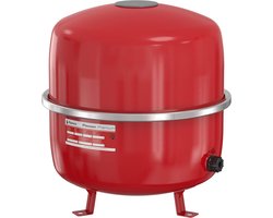 Expansievat 80 Liter 2,5/6 Bar voor CV en Koelsystemen - Rood Geëmailleerd