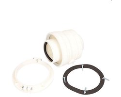 Ferroli rookgasadapter concentrisch 60/100 incl meetpunt