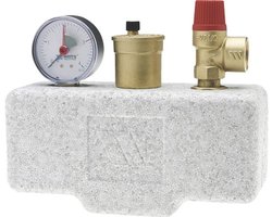 Ketelveiligheidsgroep voor verwarming tot 50 kW