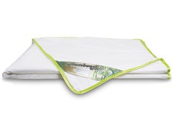 Bamboo Bett - 100% Bamboe zomerdekbed - Heerlijk Koel & Fris bamboe dekbed - Licht, soepel, absorberend, ventilerend zomer dekbed - 240x200 cm - Lits-Jumeaux