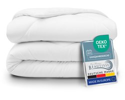 Beautissu dekbed 240x260 cm - wasbaar winterdekbed winterdekens ademend - zacht anti allergie deken - Beaunuit MD