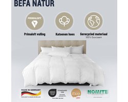 BEFA NATUR Dekbed Winter Primaloft dekbed, 160x200 cm, Primaloft Bio Faser, Gemaakt in Duitsland