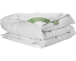 Castella Sirius All Year Dekbed | 140x220 cm - 90% Eendendons Eenpersoons Dekbed - Extra Lang - Enkel Dekbed voor alle Seizoenen - Anti-Huisstofmijt - Ventilerend & Absorberend