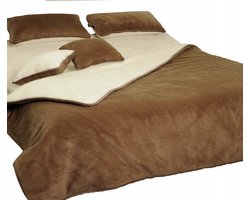 Dekbed 100% Wol - Dubbelzijdig - Puur Australische Merino & Kameel Blend Cocoa Milk – Wit Bruin Premium Wollen Deken OnceDoce® 2 x 450 g/m² - Warm Ademend Zacht – Woolmark ® Keurmerk - Wasbaar – 140x200cm