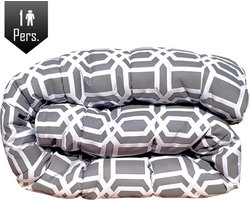 Dekbed bedrukt 140x200cm Greybox/Live