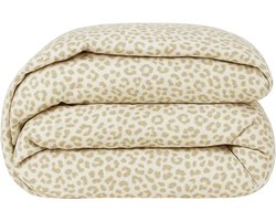 Dekbed-Discounter - EazySleep Dekbed Zonder Overtrek 240 x 200 cm - Inclusief 2 kussenslopen - Wasbaar op 40 graden - Anti-allergisch - Leopard